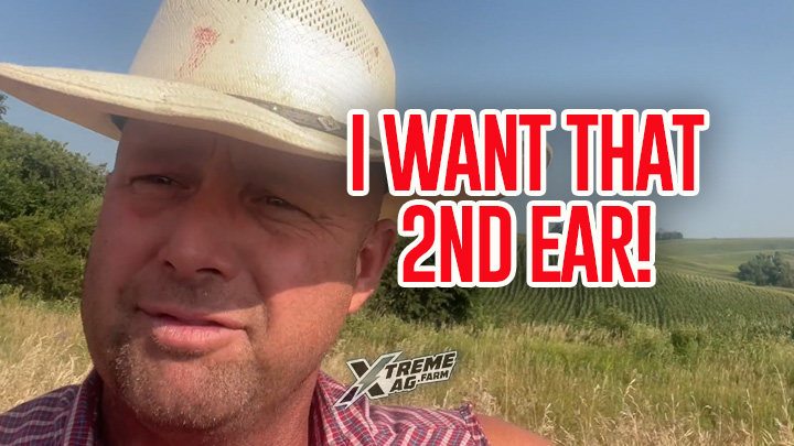 Can he retain that second corn ear?